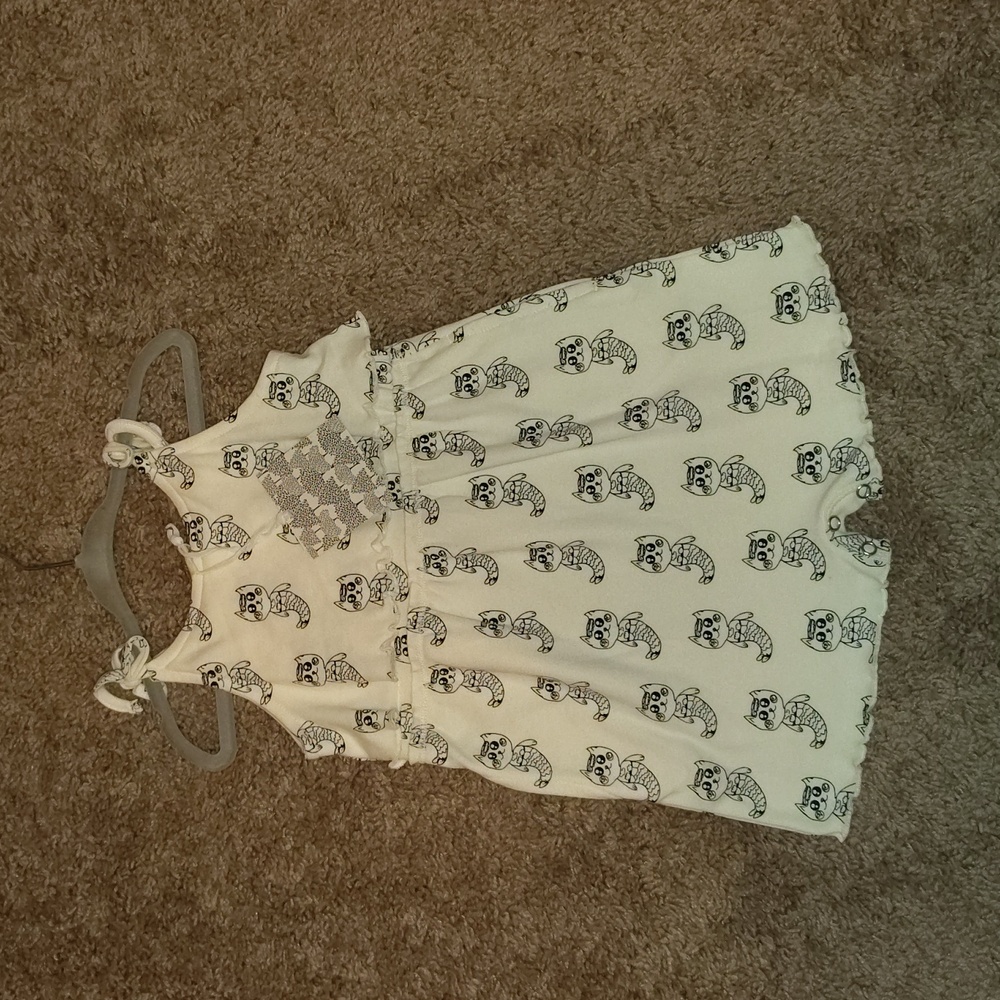 NWT Kate Quinn Tie Strap Ruffles Shortie Mermaid Cat